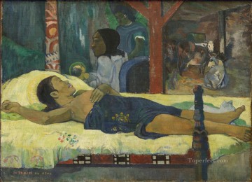  iv - Te Tamari No Atua Natividad Postimpresionismo Primitivismo Paul Gauguin